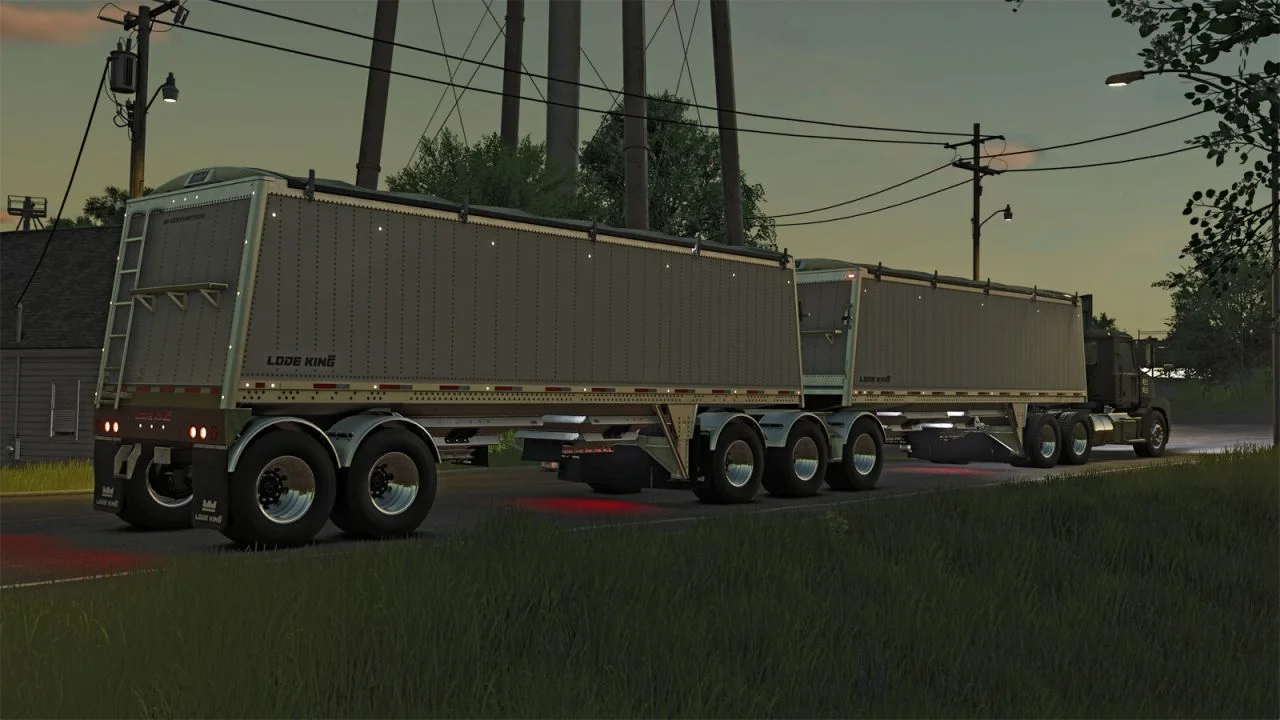 FS25 LodeKing Distinction Super-B V1.0 Trailers Mod FS25 Mod Free Download