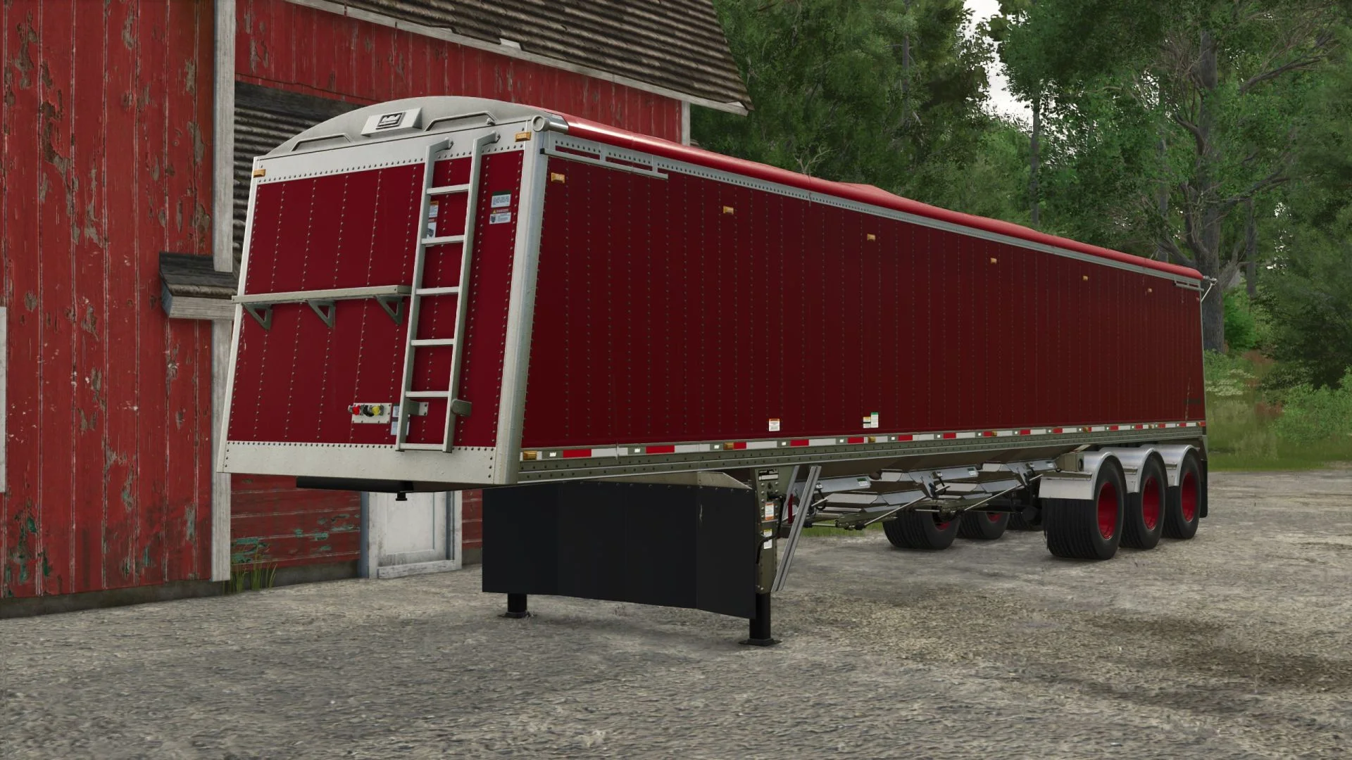 FS25 LodeKing Triple Hopper 125.000L V1.0 Trailers Mod FS25 Mod Free Download