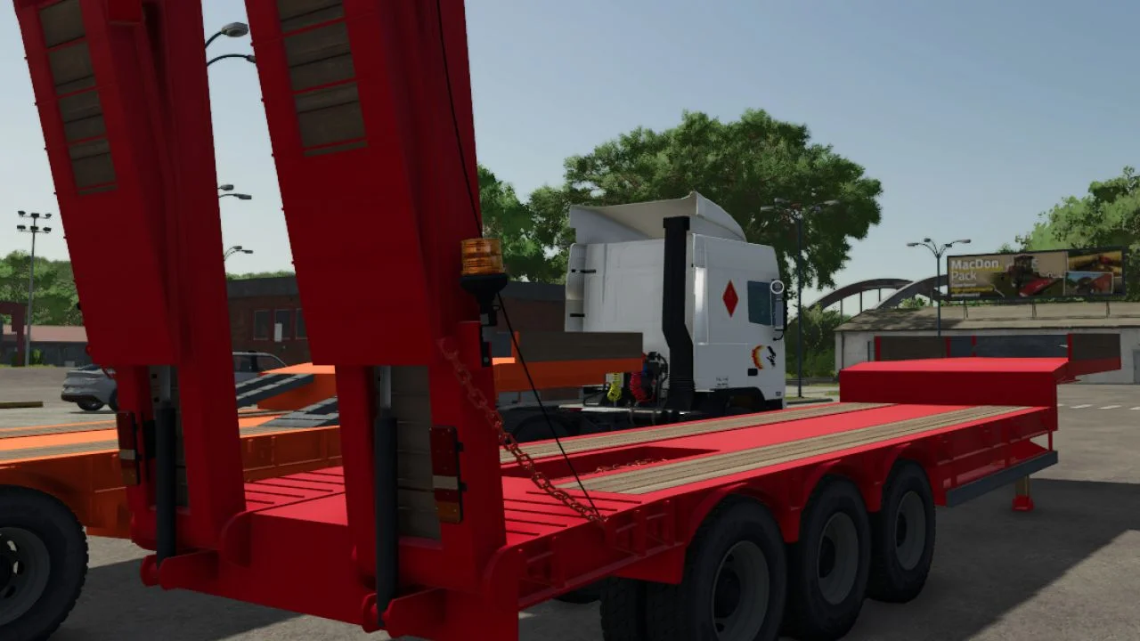 FS25 Low bed trailer V1.2 Trailers Mod FS25 Mod Free Download