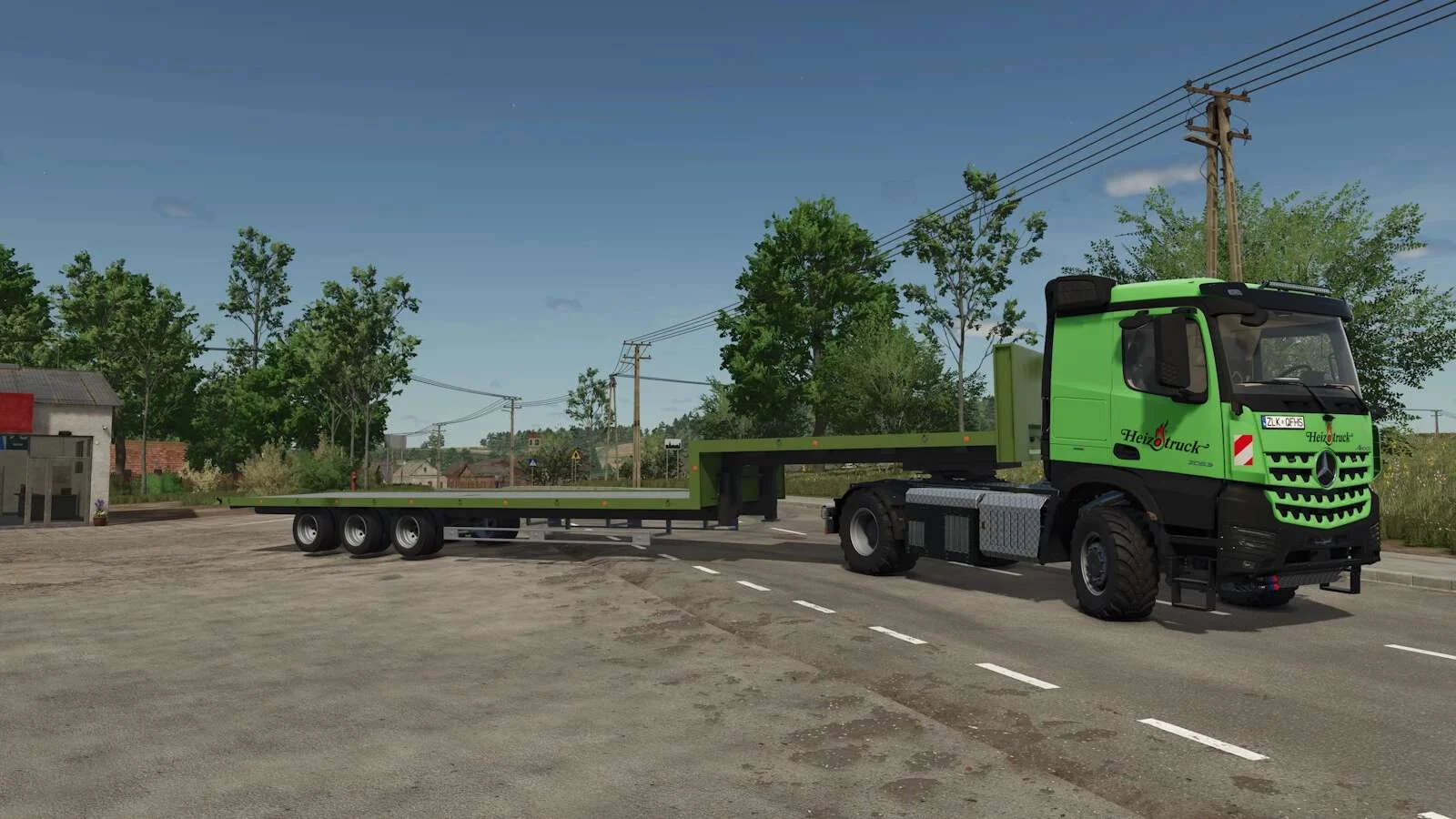 FS25 Low Loader v1.0 Trailers Mod FS25 Mod Free Download