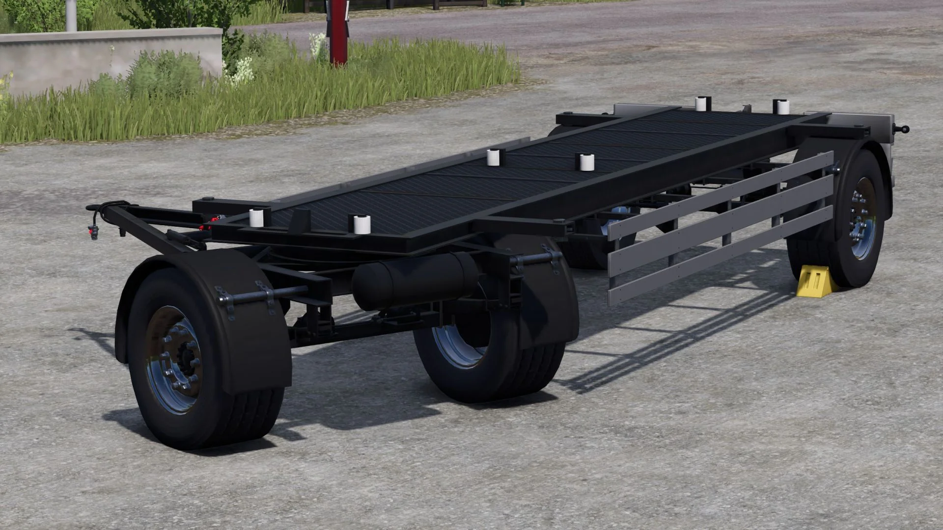 FS25 Lowbed trailer Cargo HoT V1.0 Trailers Mod FS25 Mod Free Download