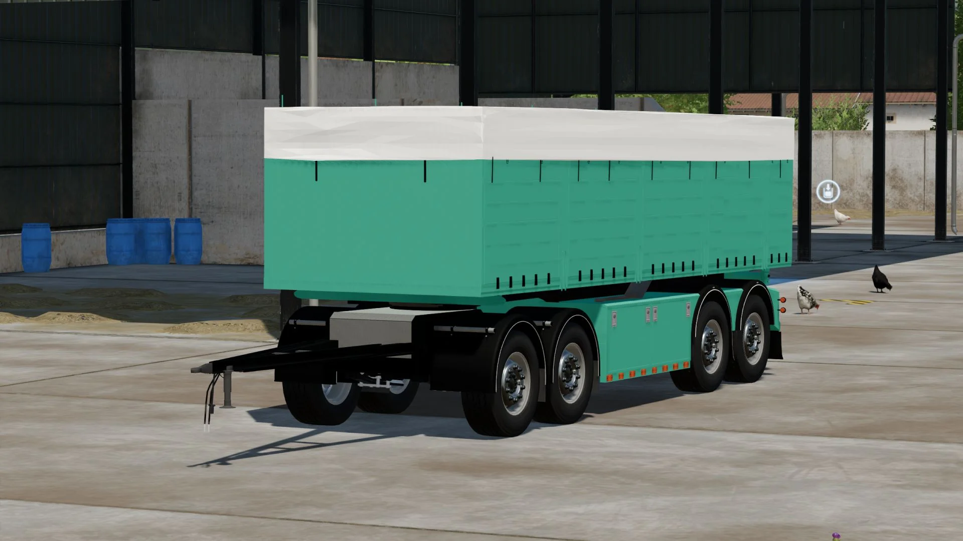 FS25 Lundby Flyer Trailer V1.0 Trailers Mod FS25 Mod Free Download