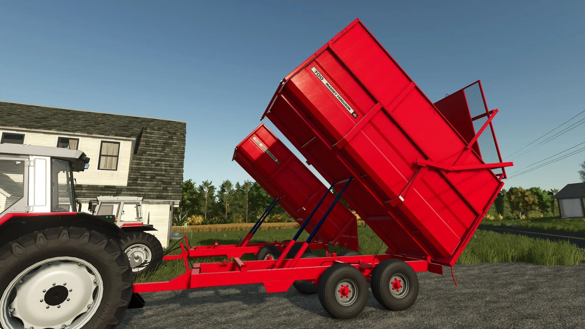 FS25 Massey Ferguson 700 V1.0 Trailers Mod FS25 Mod Free Download