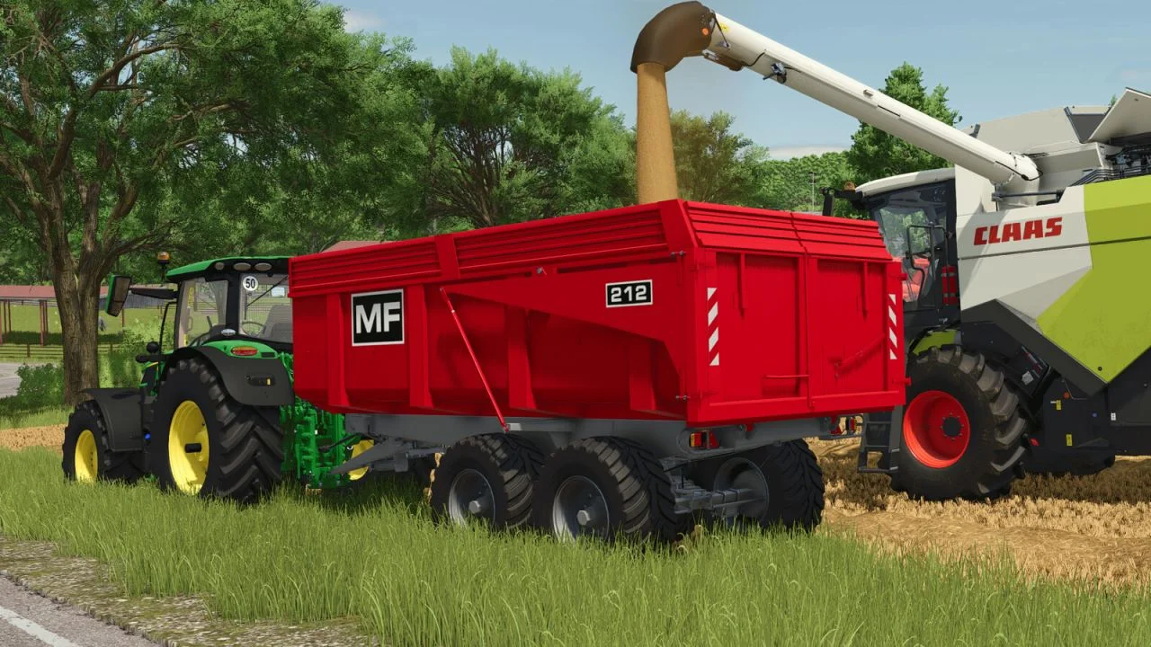 FS25 Massey Ferguson Trailer Pack V1.0 Trailers Mod FS25 Mod Free Download