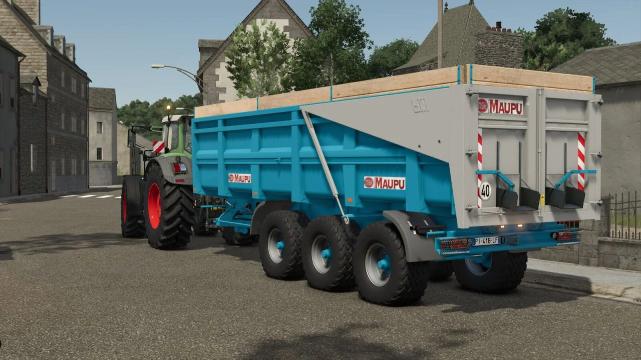FS25 Maupu TDM 8632 V1.0 Trailers Mod FS25 Mod Free Download
