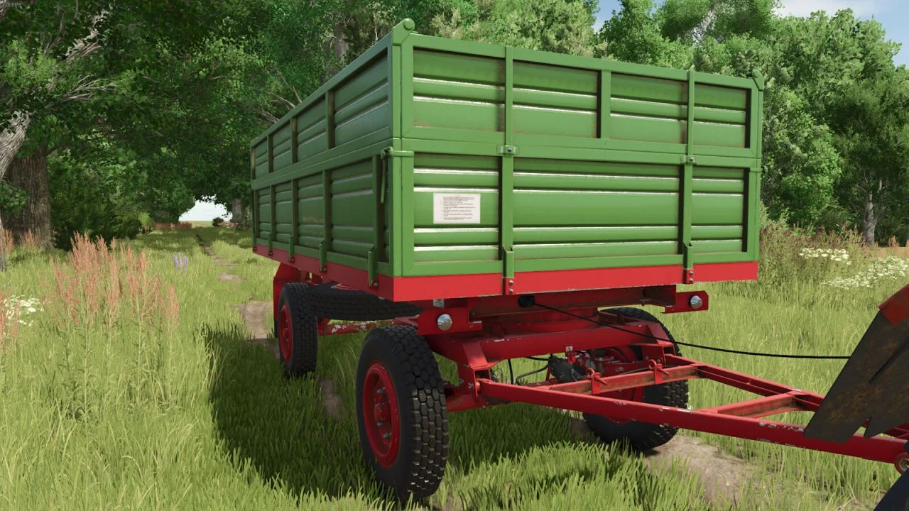 FS25 MBP 6.5 Trailer V1.1 Trailers Mod FS25 Mod Free Download