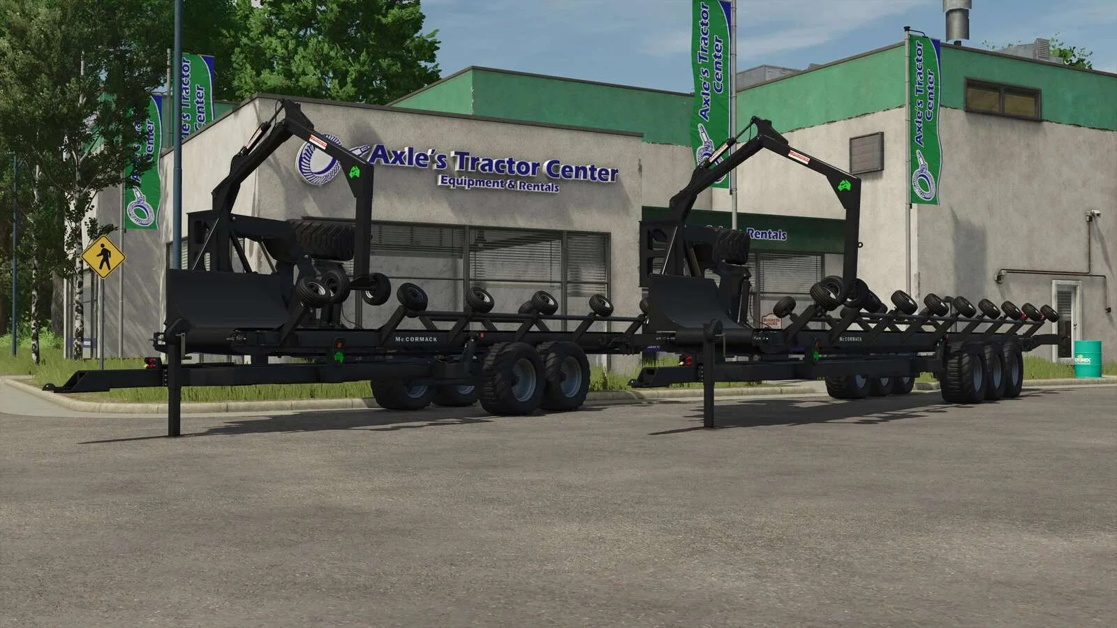 FS25 McCormack Cotton Trailer Pack v1.0 Trailers Mod FS25 Mod Free Download