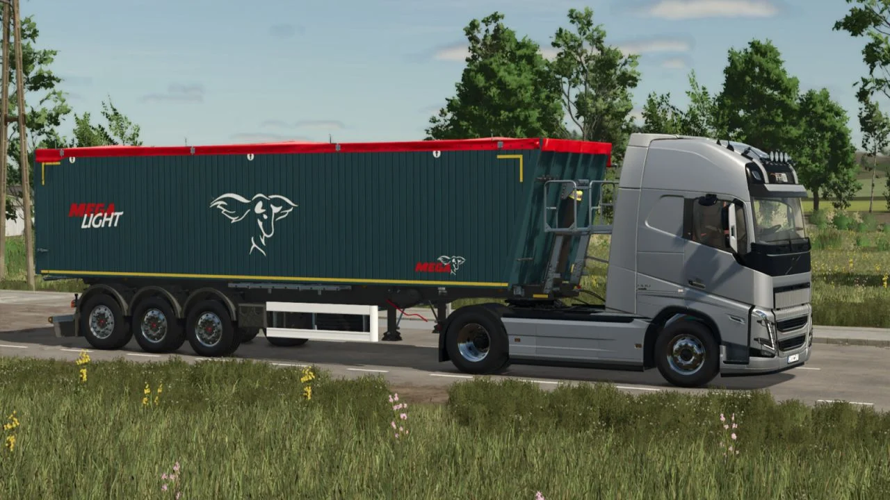 FS25 MEGA Light 3 V1.0 Trailers Mod FS25 Mod Free Download