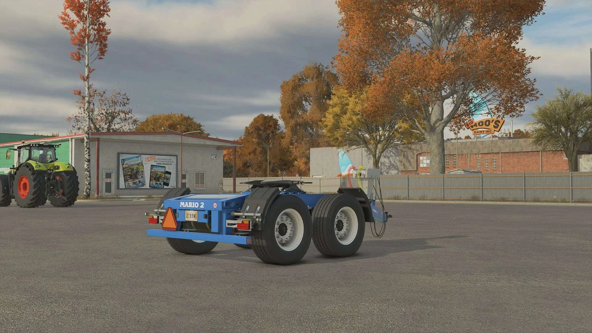 FS25 MEGA Mario 2 Dolly v1.0 Trailers Mod FS25 Mod Free Download