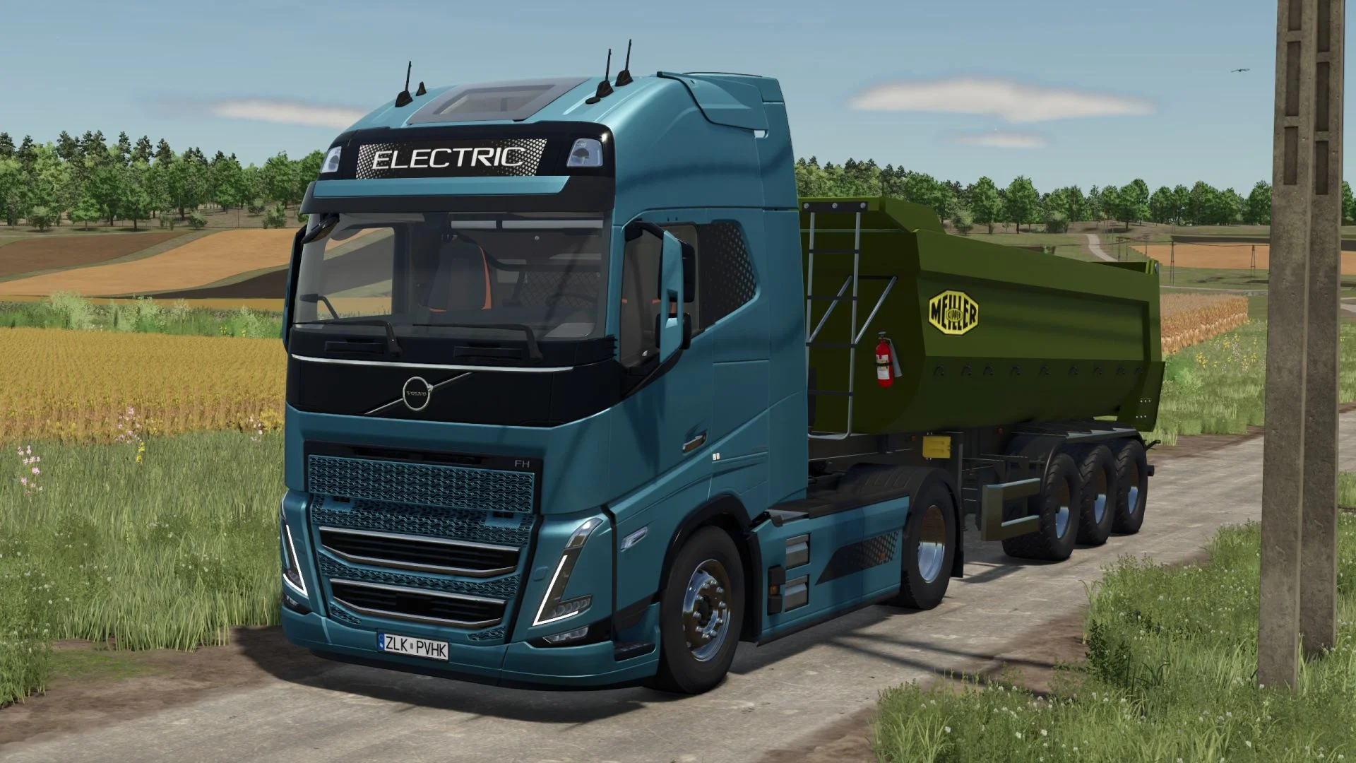 FS25 Meiler Kipper WobbyTec V1.0 Trailers Mod FS25 Mod Free Download