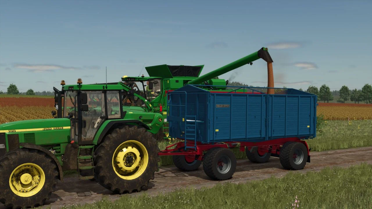 FS25 Meiller Trailer Pack V1.0 Trailers Mod FS25 Mod Free Download