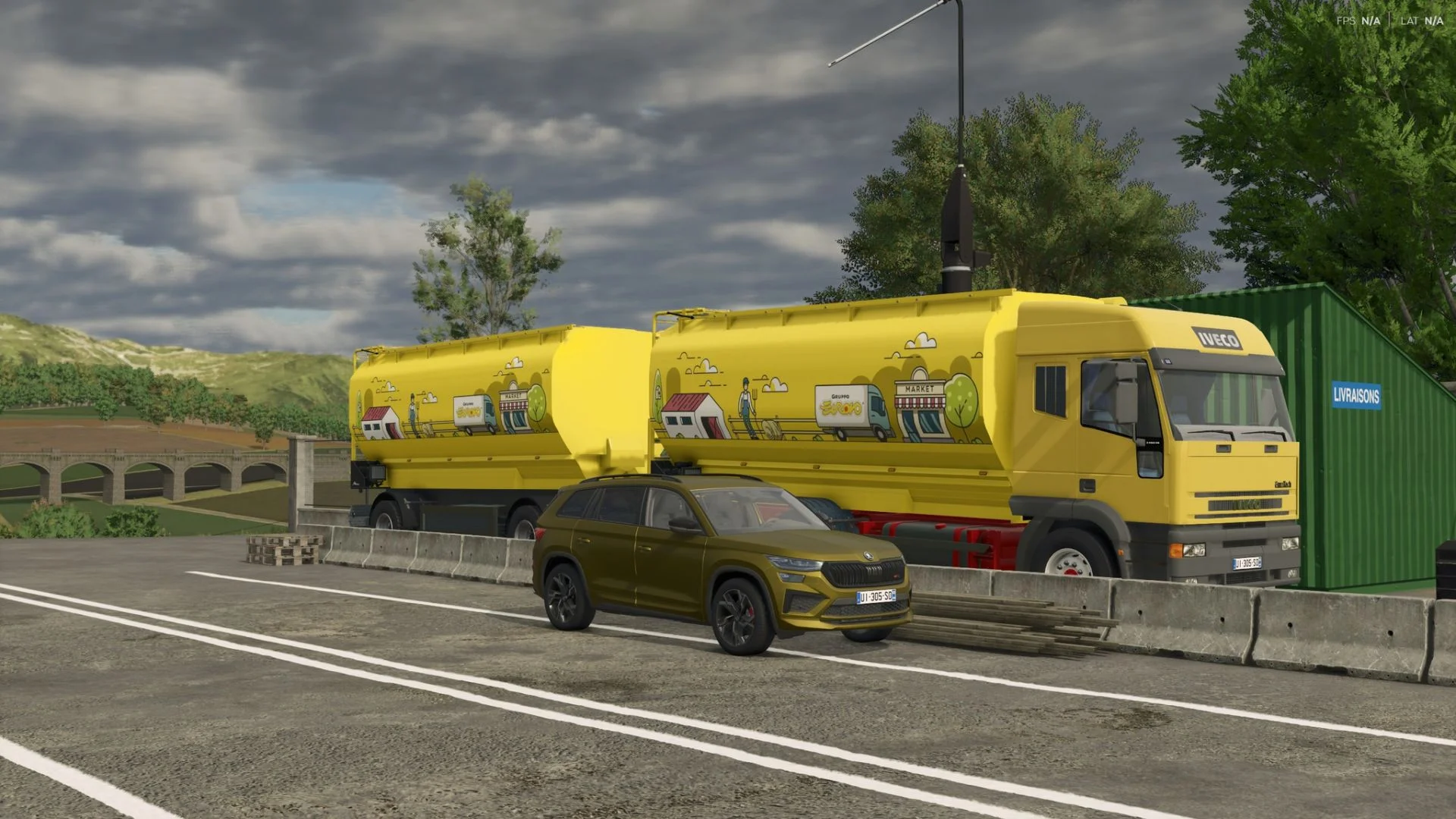 FS25 Menci Mangime V1.0 Trailers Mod FS25 Mod Free Download