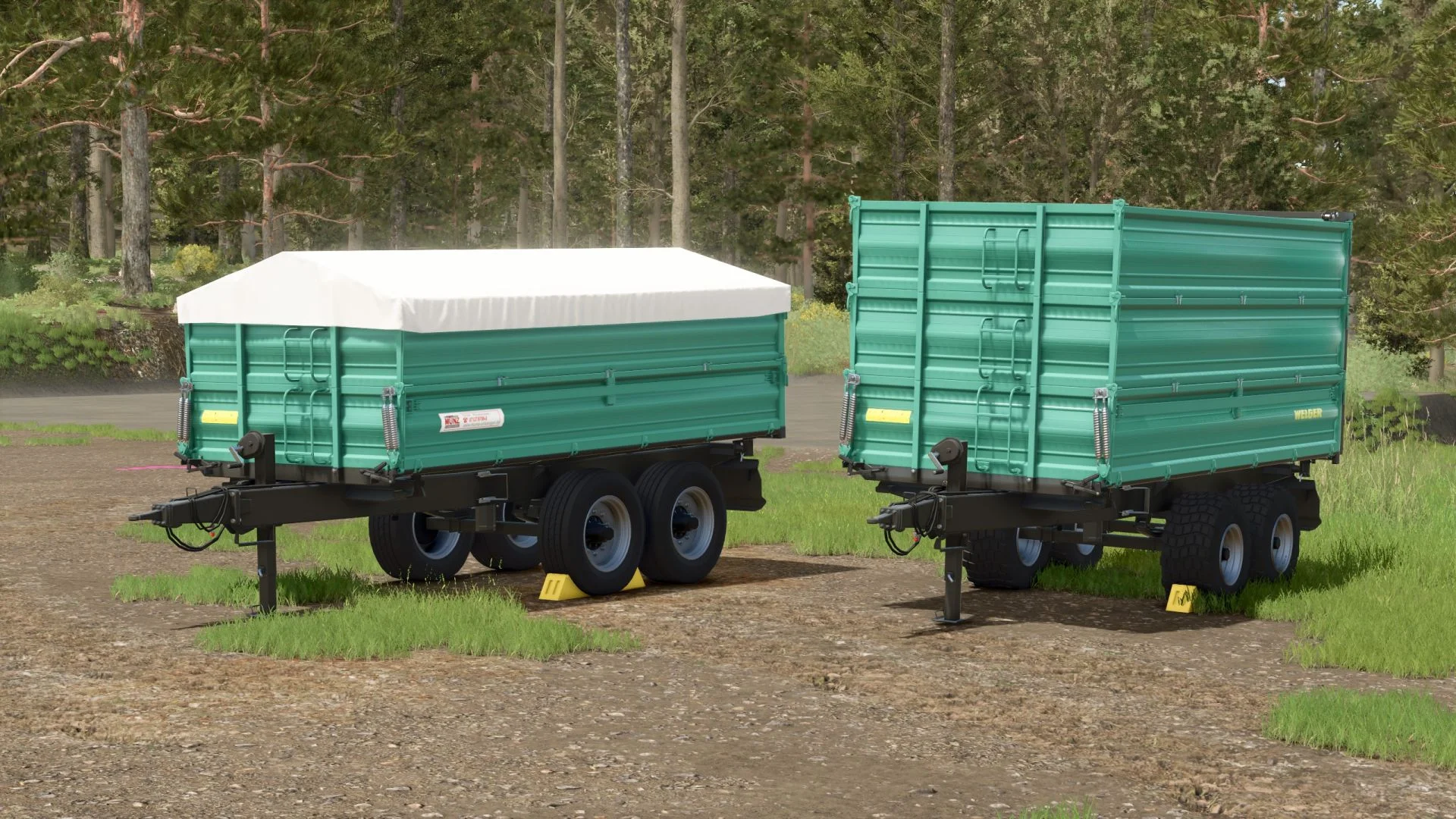 FS25 Mengele Trailer Pack v1.0 Trailers Mod FS25 Mod Free Download