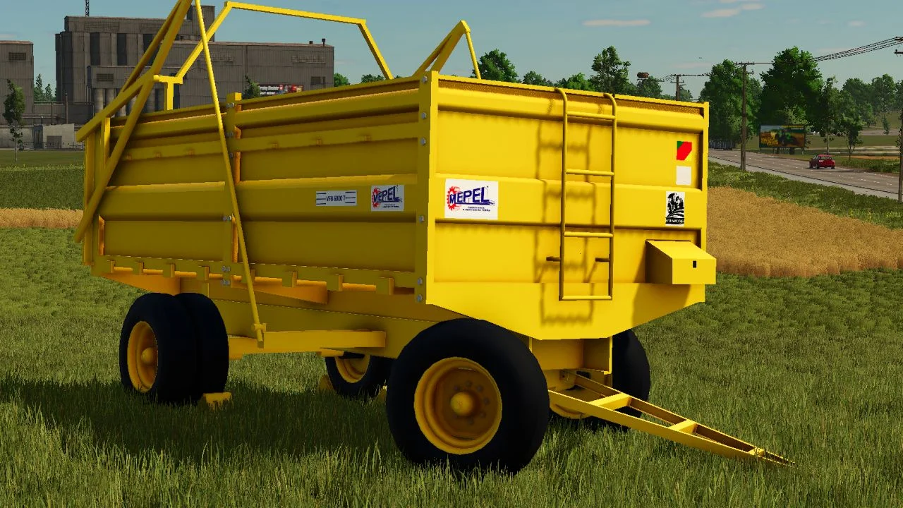 FS25 Mepel VBC 6000T V1.0 Trailers Mod FS25 Mod Free Download
