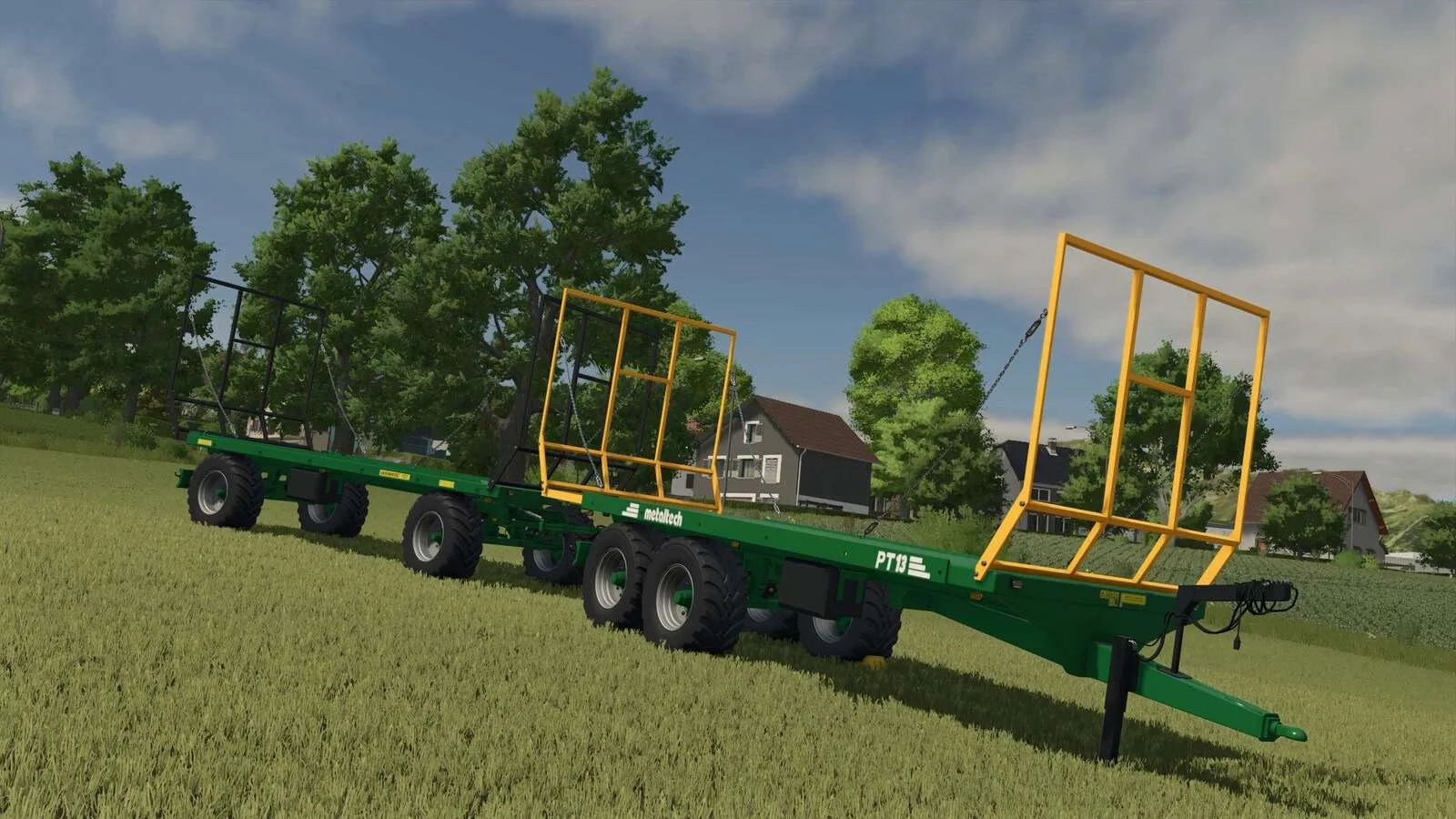 FS25 Metaltech Bale Trailers Pack v1.0 FS25 Mod Free Download