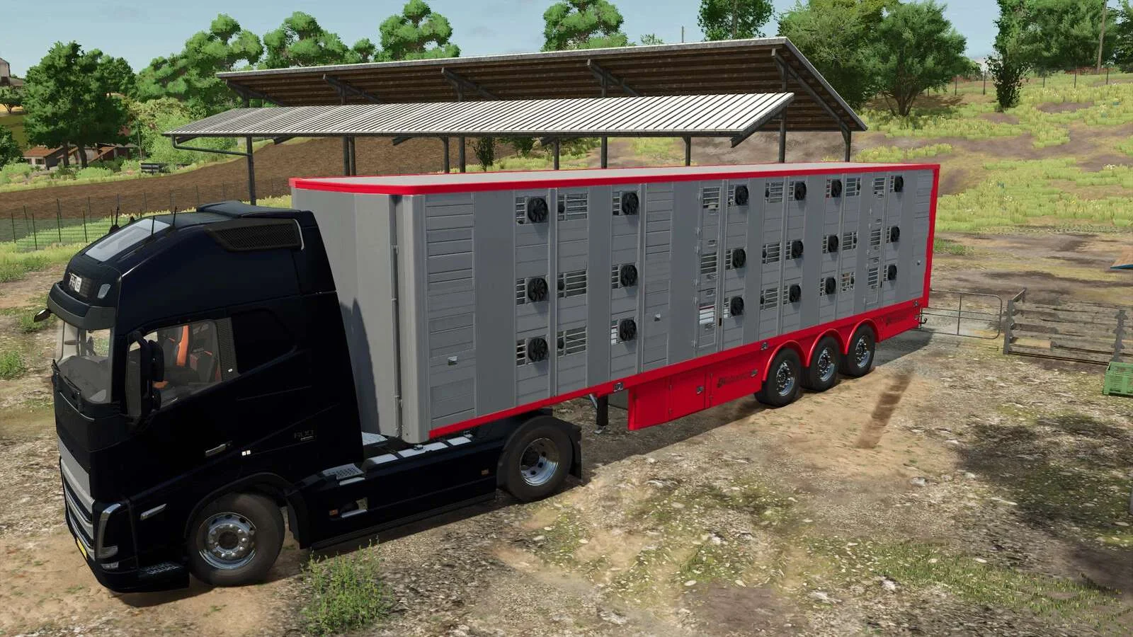 FS25 Michieletto AM19 v1.0.0.1 Trailers Mod FS25 Mod Free Download