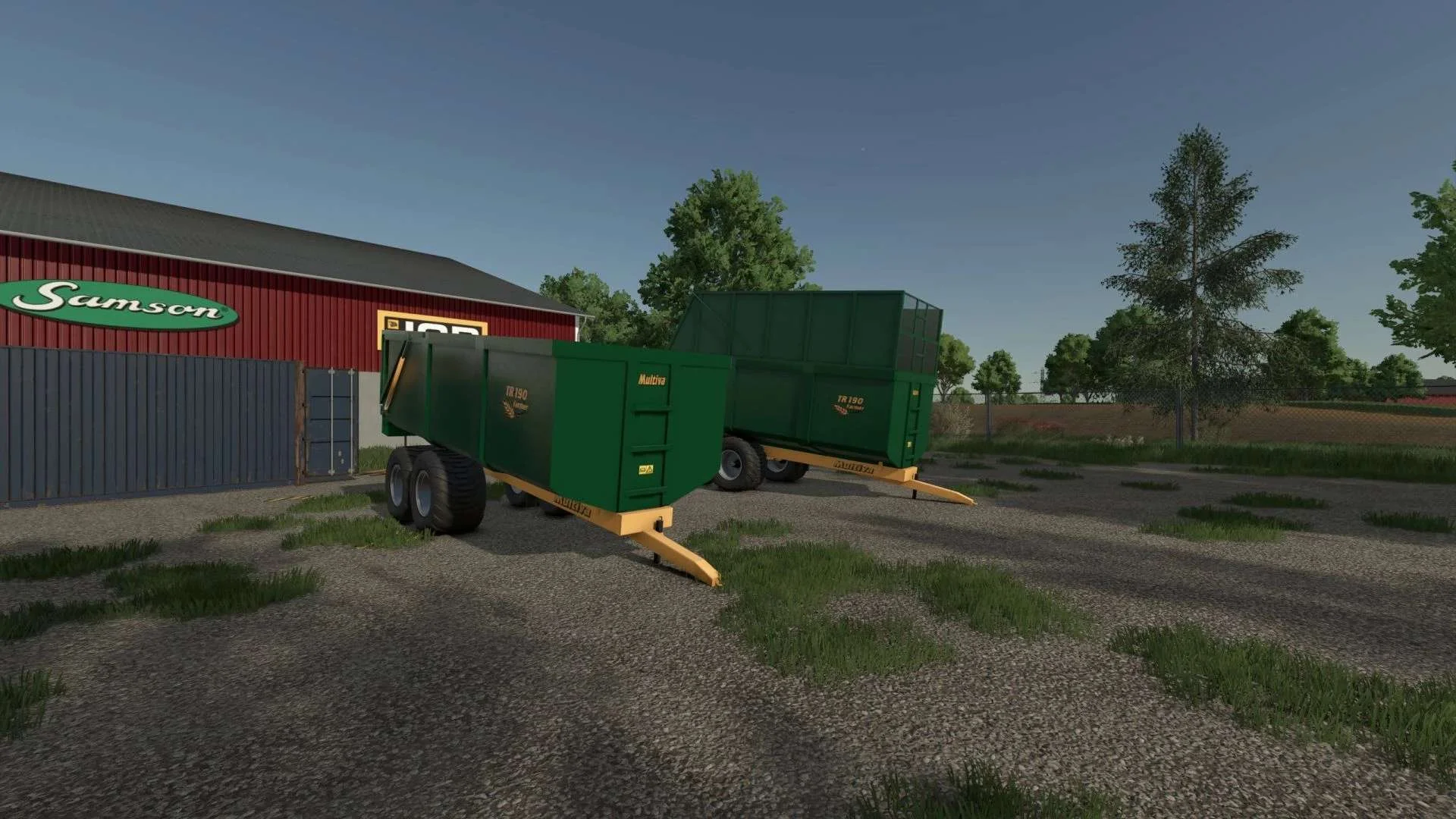 FS25 Multiva TR190 v1.0 Trailers Mod FS25 Mod Free Download