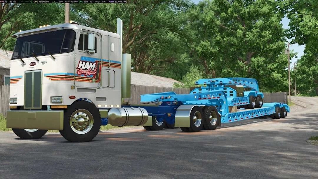 FS25 Murray Lowboy v1.0 Trailers Mod FS25 Mod Free Download