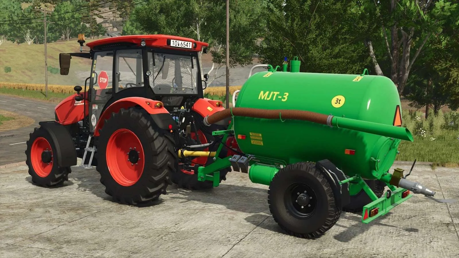 FS25 MZhT-3 tanker v1.0 Trailers Mod FS25 Mod Free Download