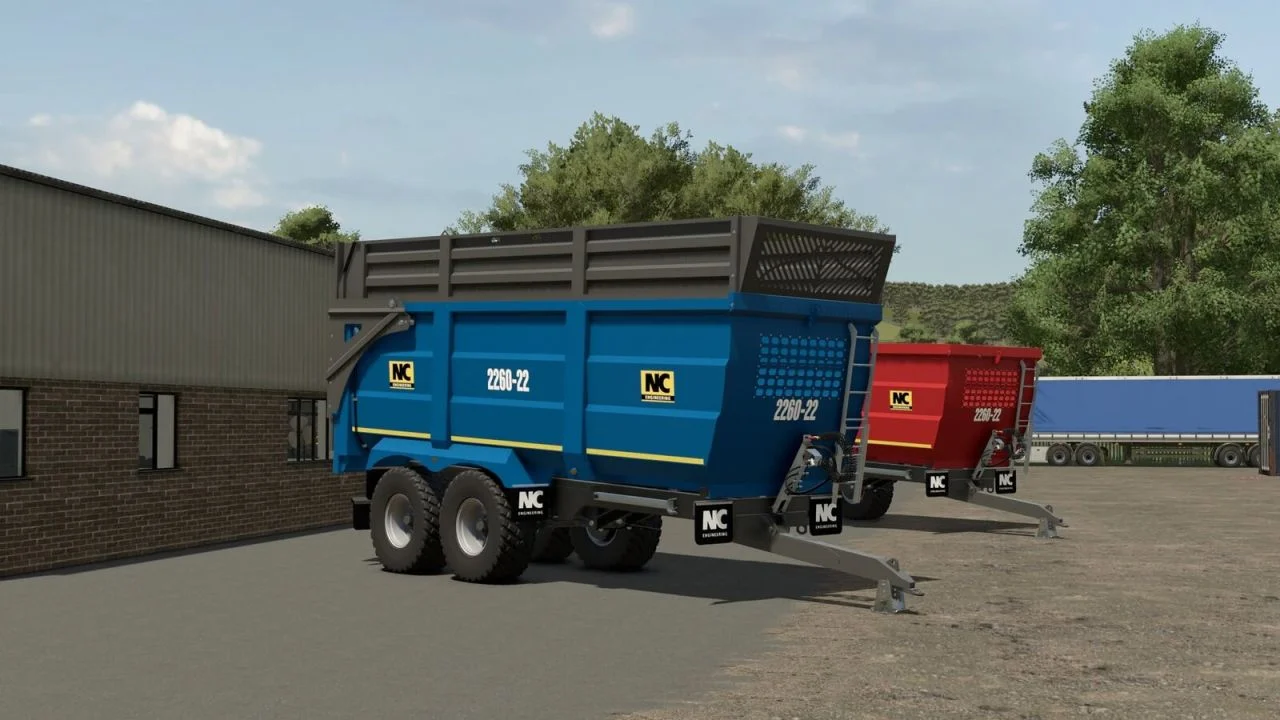 FS25 NC 2260-22 Trailer V1.0 Trailers Mod FS25 Mod Free Download