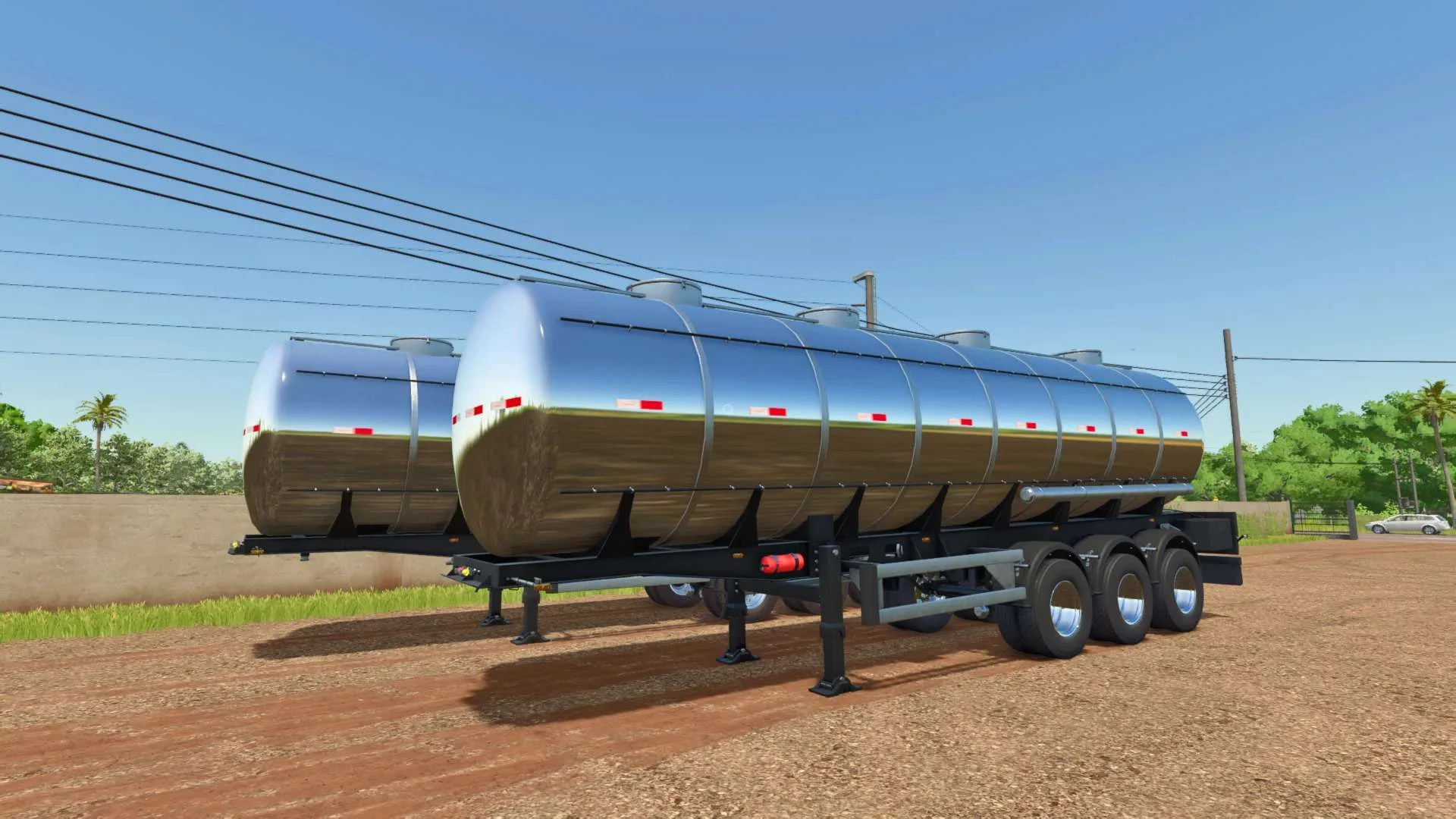 FS25 New Tank Multiliquids Lizard v1.0 Trailers Mod FS25 Mod Free Download