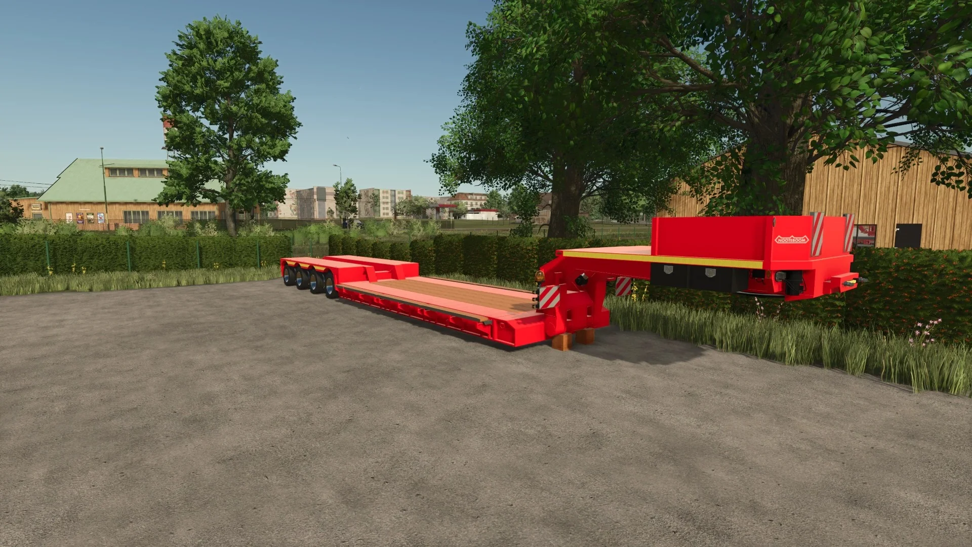 FS25 Nooteboom trailer v1.0 Trailers Mod FS25 Mod Free Download