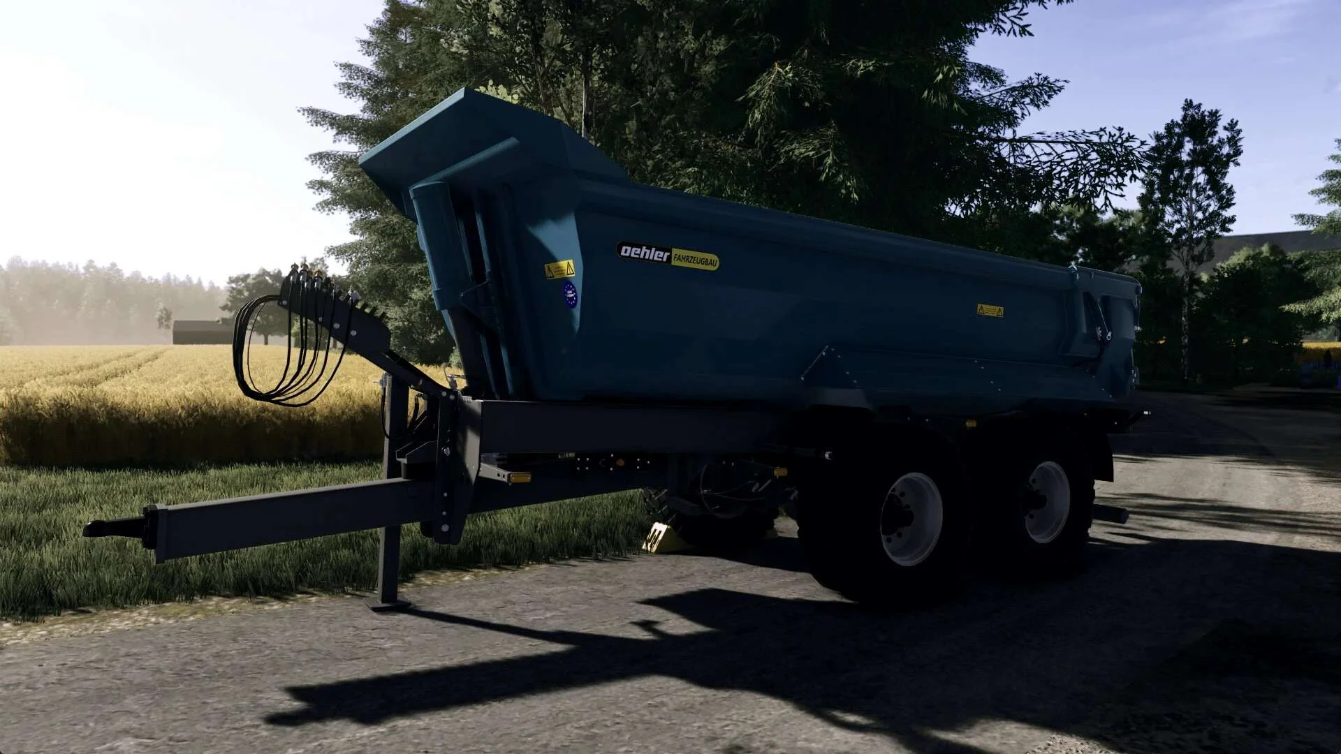 FS25 Oehler OL HPM300 Muldenkipper v1.0 Trailers Mod FS25 Mod Free Download
