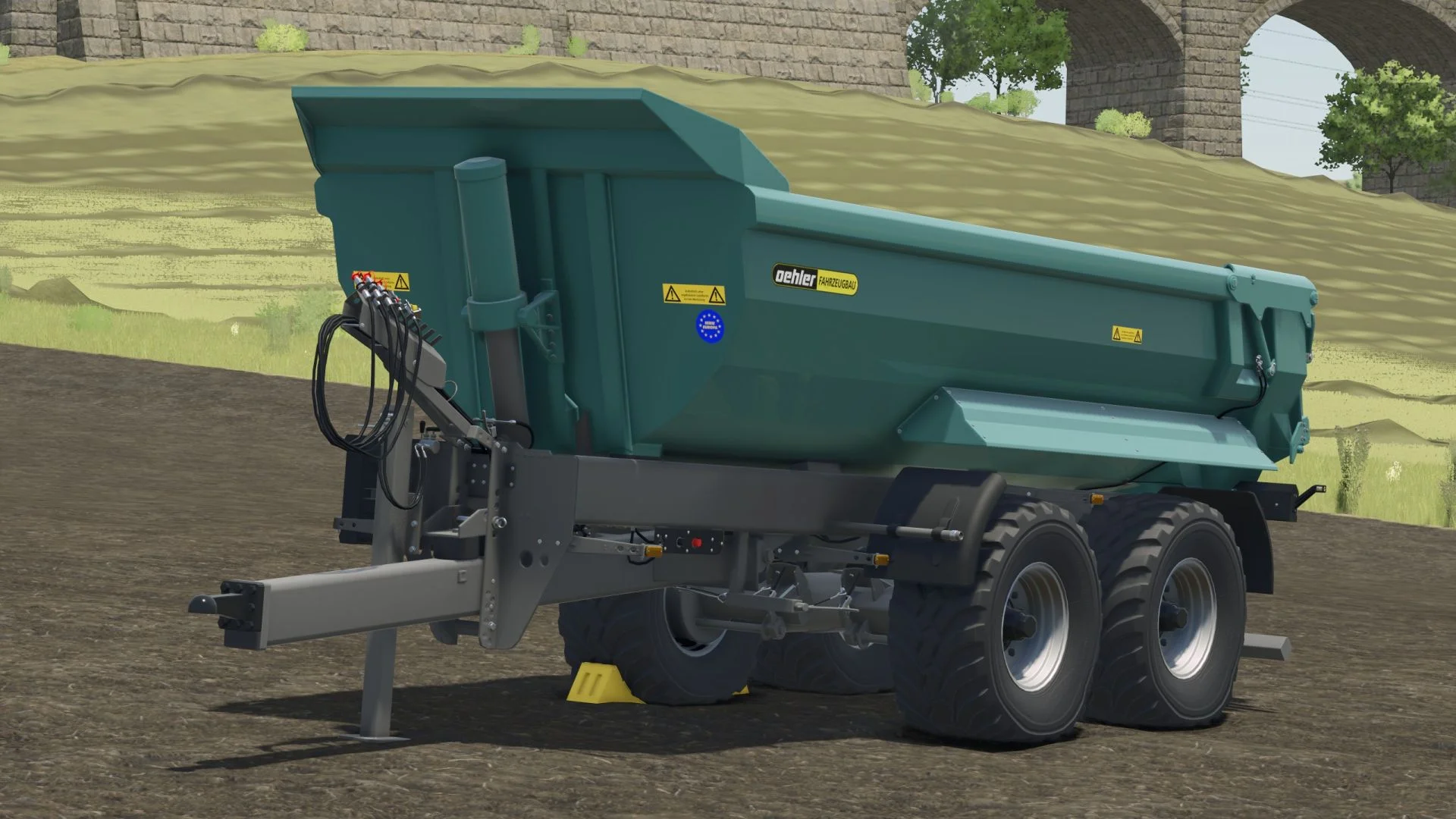 FS25 Oehler OL HPM300 V1.0 Trailers Mod FS25 Mod Free Download