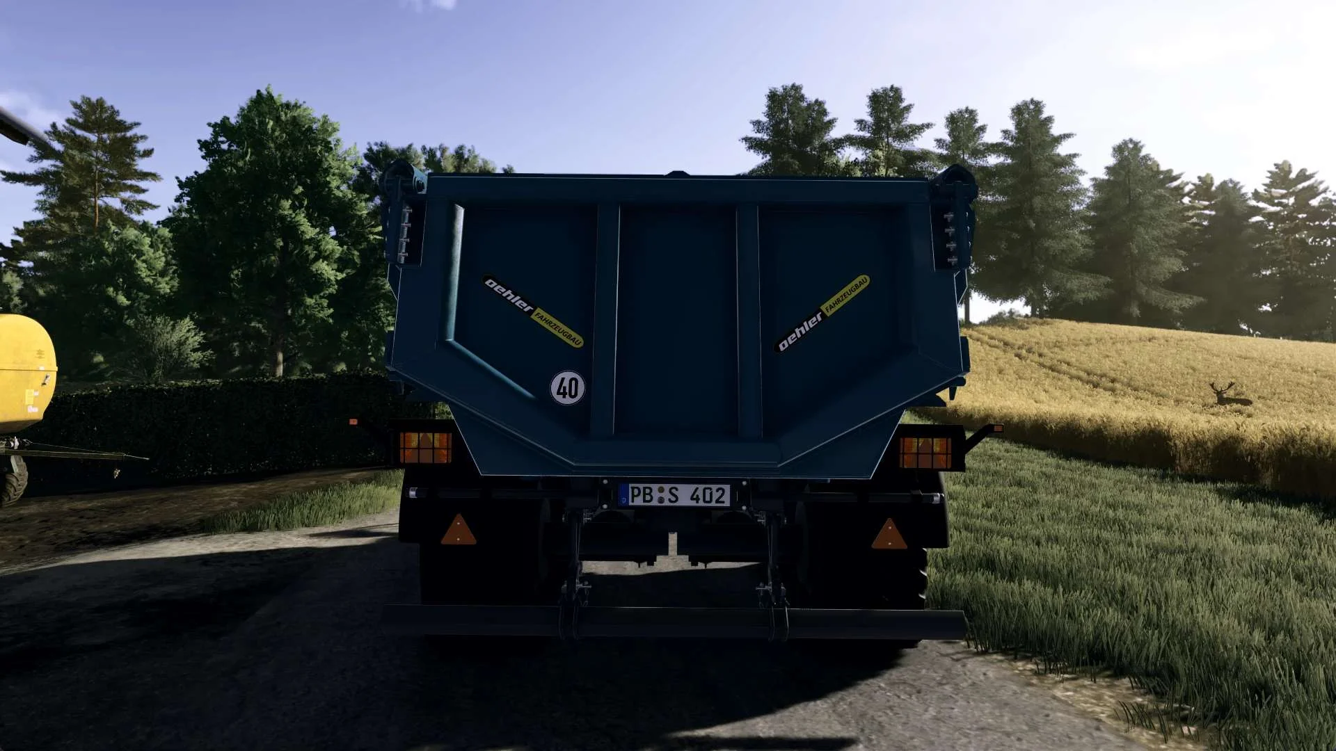 FS25 Ohler OL HPM 300 dump trailer v1.0 Trailers Mod FS25 Mod Free Download