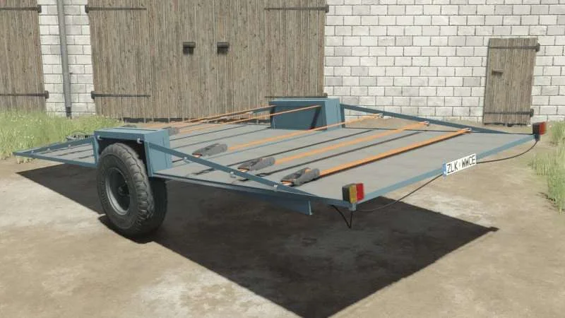 FS25 Old Bale Trailer v1.0 Trailers Mod FS25 Mod Free Download
