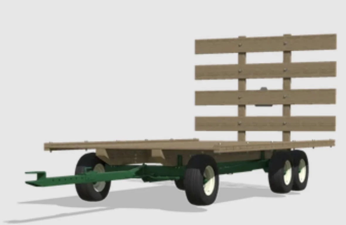 FS25 Oliver Hay Twin Rack with FARMER HELPER v1.0 Trailers Mod FS25 Mod Free Download
