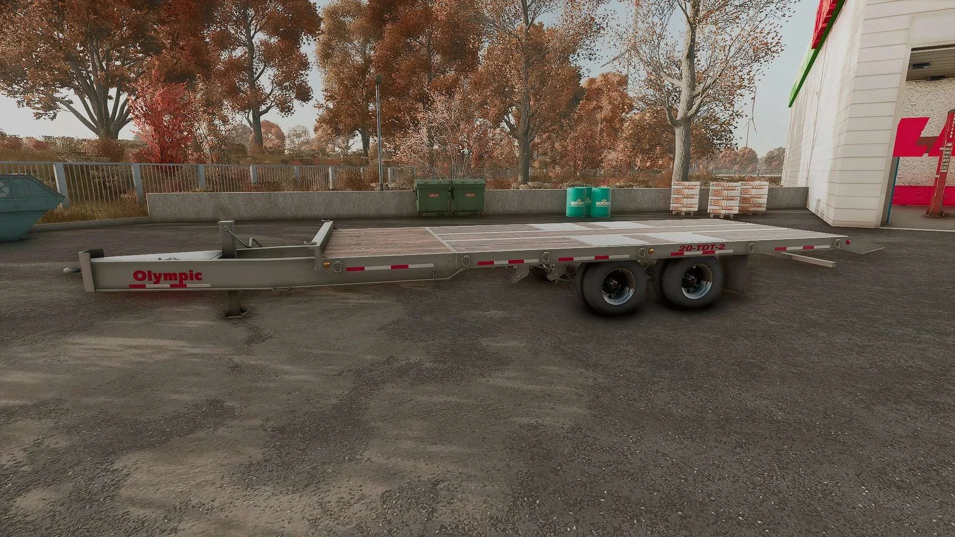 FS25 Olympic trailers v1.0 FS25 Mod Free Download