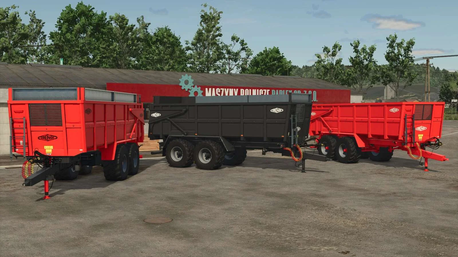 FS25 Orenge ORM 180 v1.0 Trailers Mod FS25 Mod Free Download