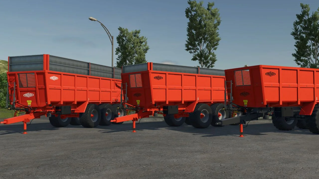FS25 Orenge ORM 240M V1.1 Trailers Mod FS25 Mod Free Download