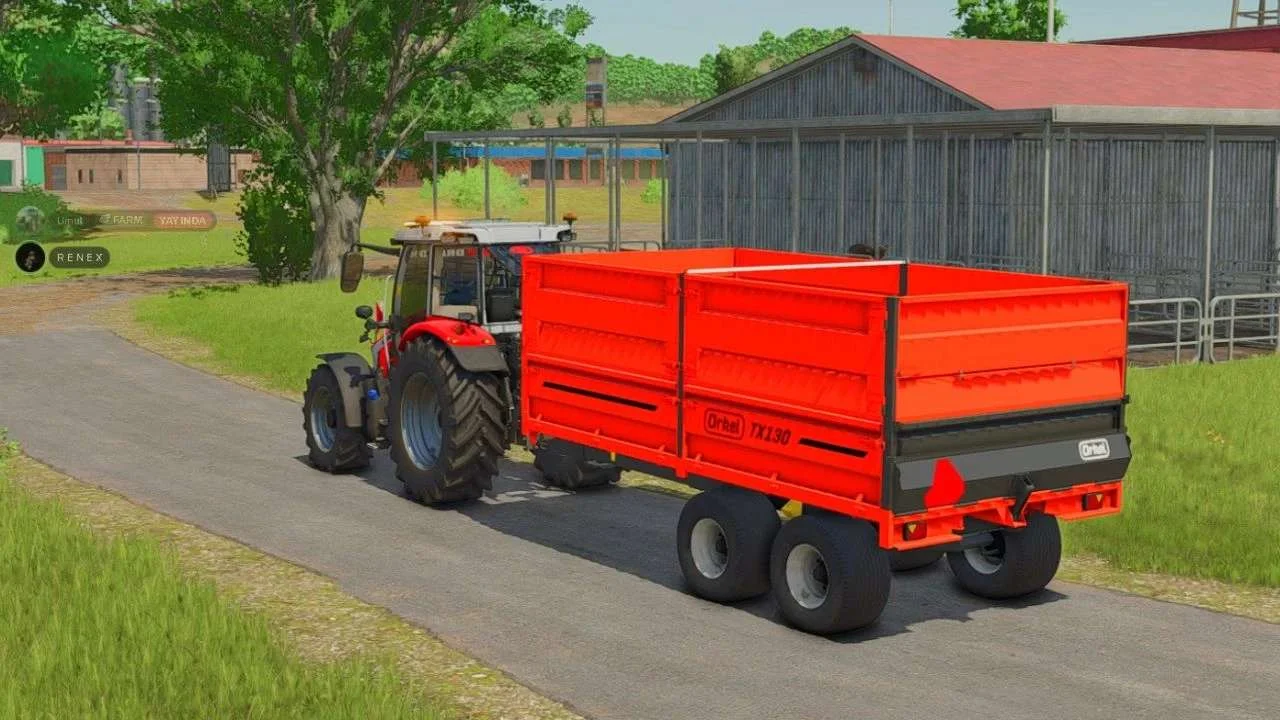 FS25 Orkel TX 130 v1.0 Trailers Mod FS25 Mod Free Download