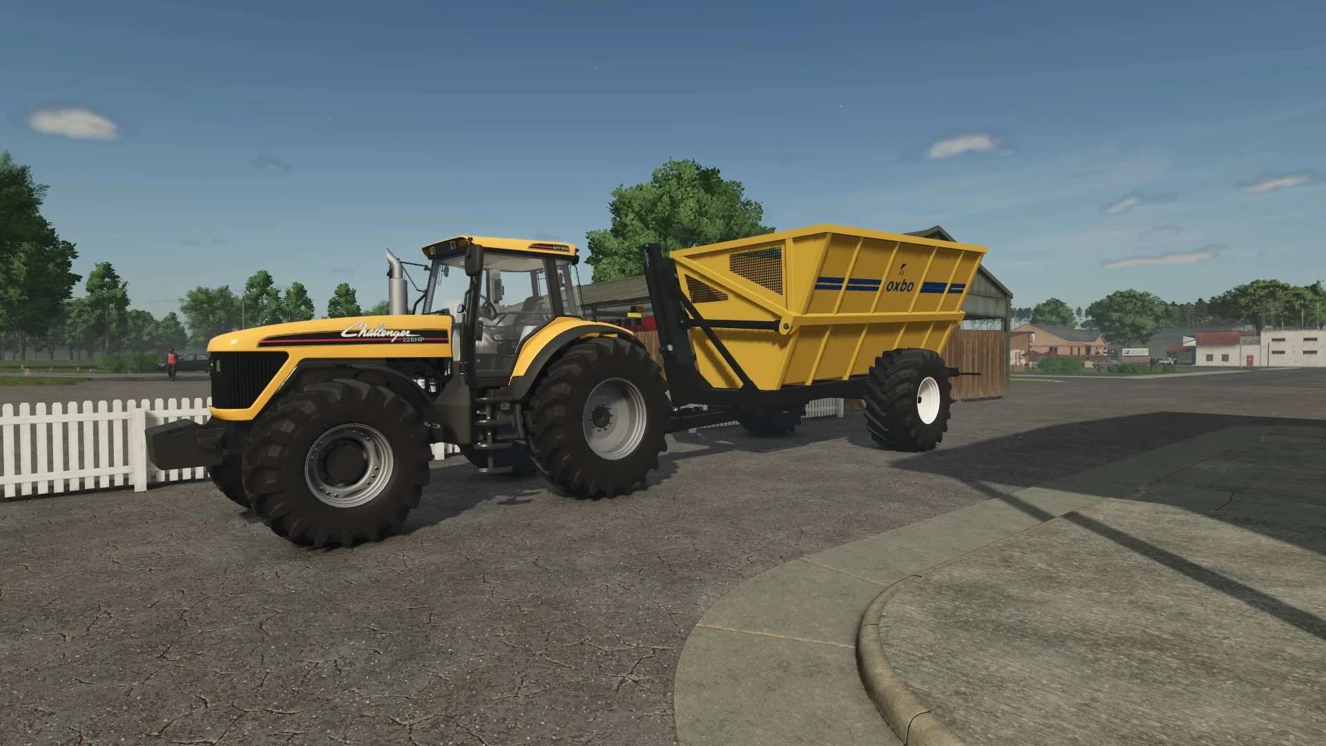 FS25 OXBO Dump Cart v1.0 Trailers Mod FS25 Mod Free Download