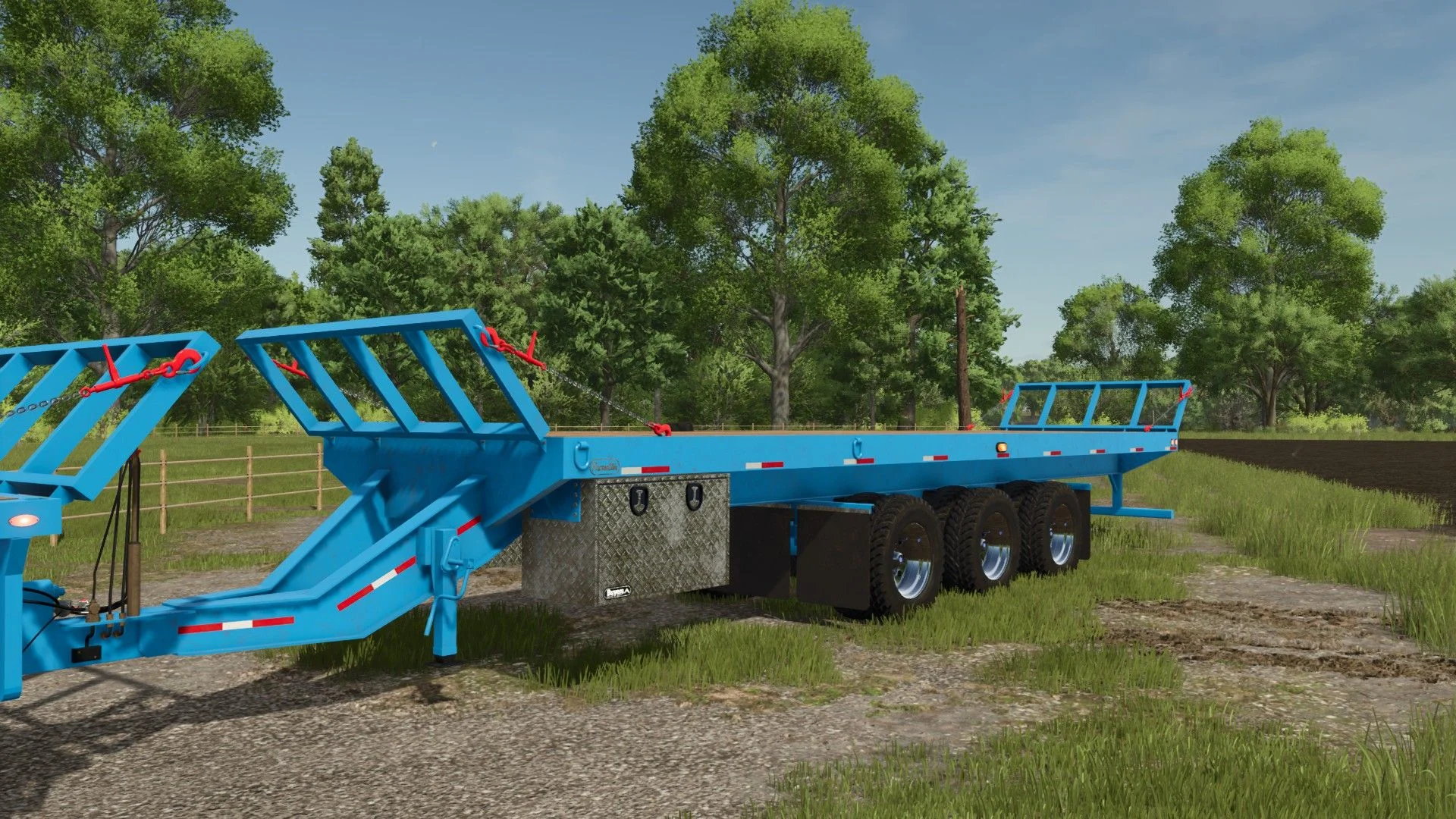 FS25 Pacsetter FlatBed v1.0 Trailers Mod FS25 Mod Free Download