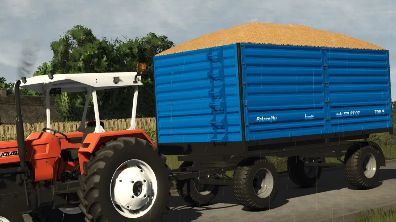 FS25 Palazoglu 20T Edit V1.0 Trailers Mod FS25 Mod Free Download