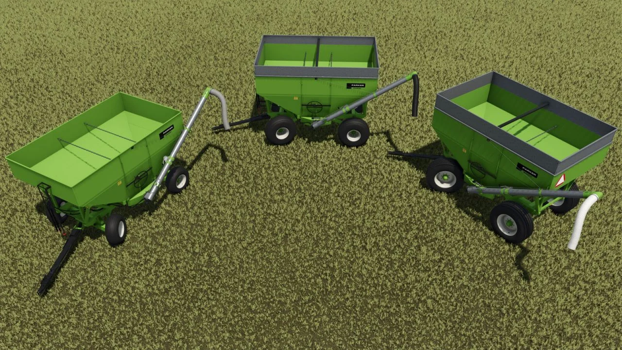 FS25 Parker 1400 Auger System With 2500 Gravity Wagon V1.0 Trailers Mod FS25 Mod Free Download