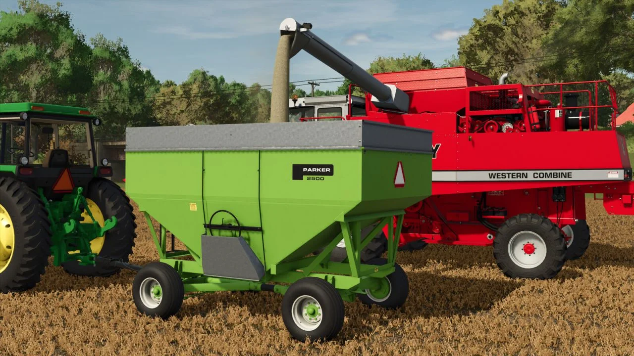 FS25 Parker 2500 Gravity Wagon V1.0 Trailers Mod FS25 Mod Free Download