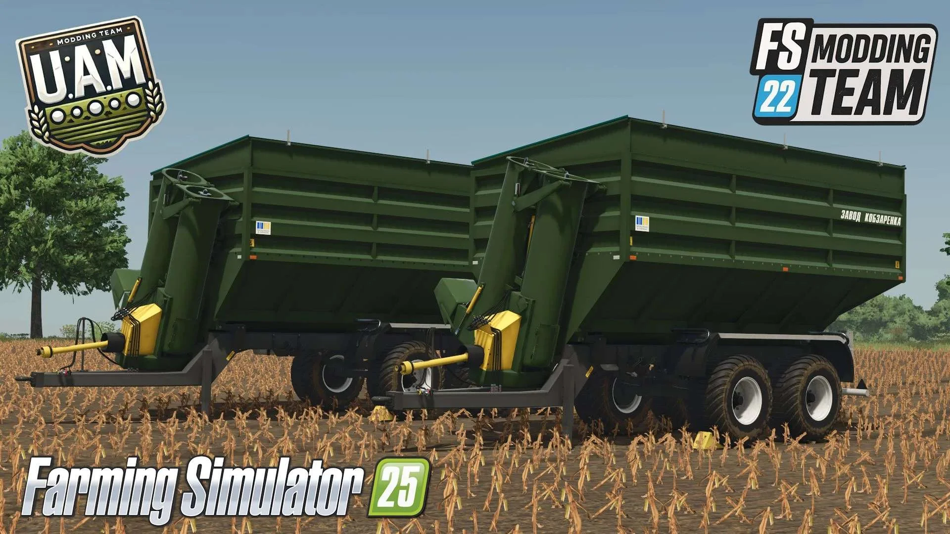 FS25 PBN-30, PBN-40 v1.0 Trailers Mod FS25 Mod Free Download