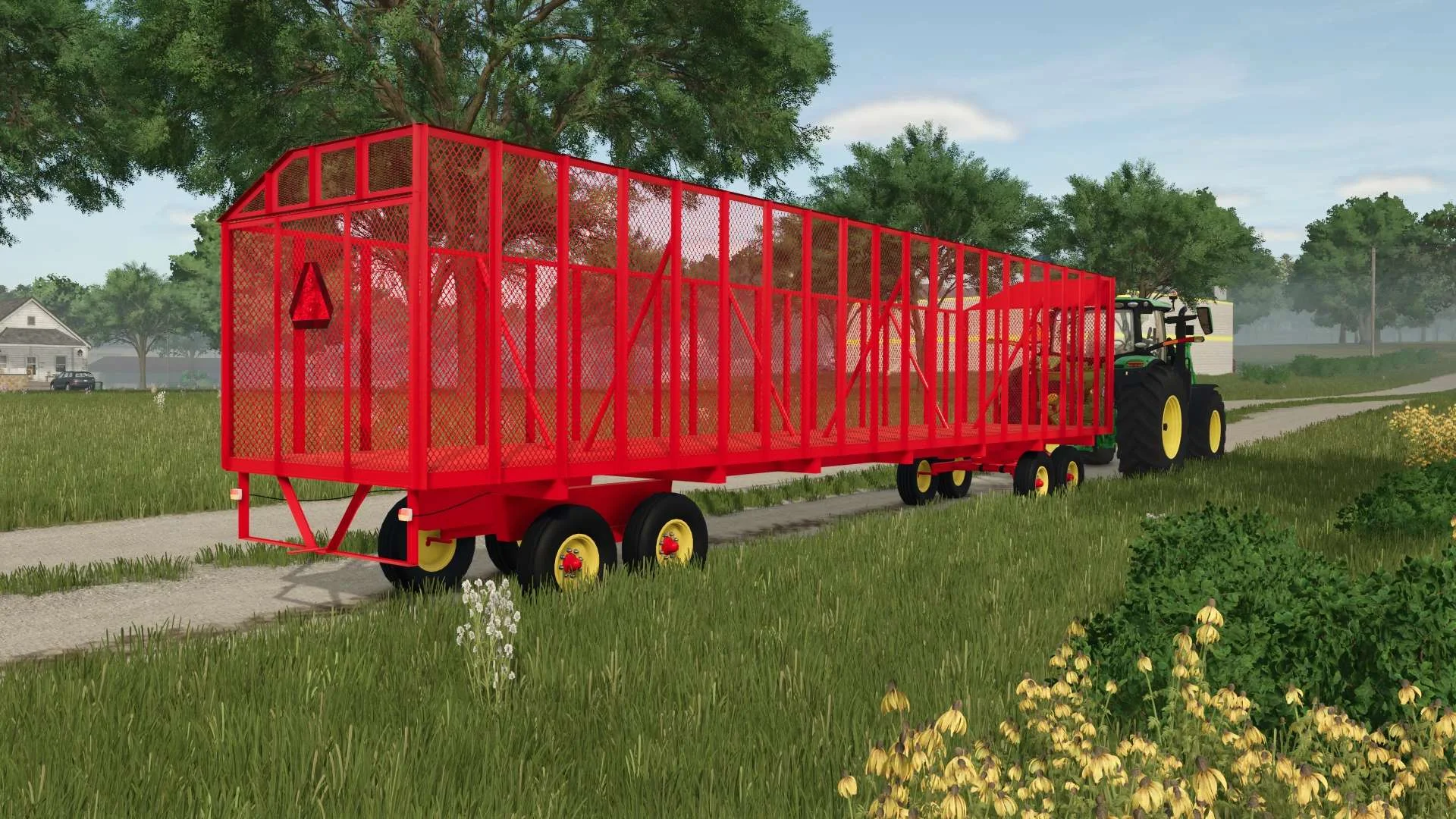 FS25 Peerless Cotton Trailer v1.0 Trailers Mod FS25 Mod Free Download