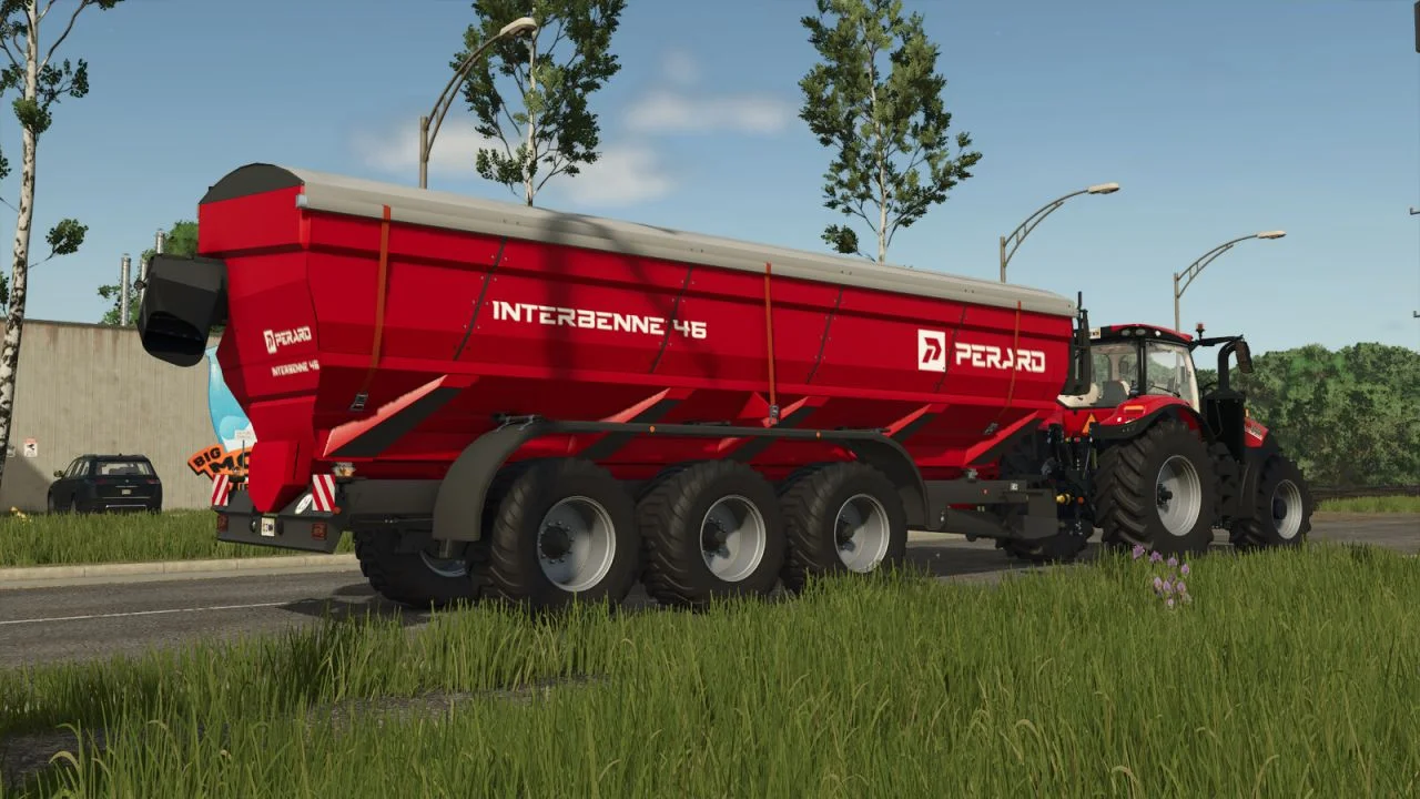 FS25 Perard Interbenne 46 V1.0 Trailers Mod FS25 Mod Free Download