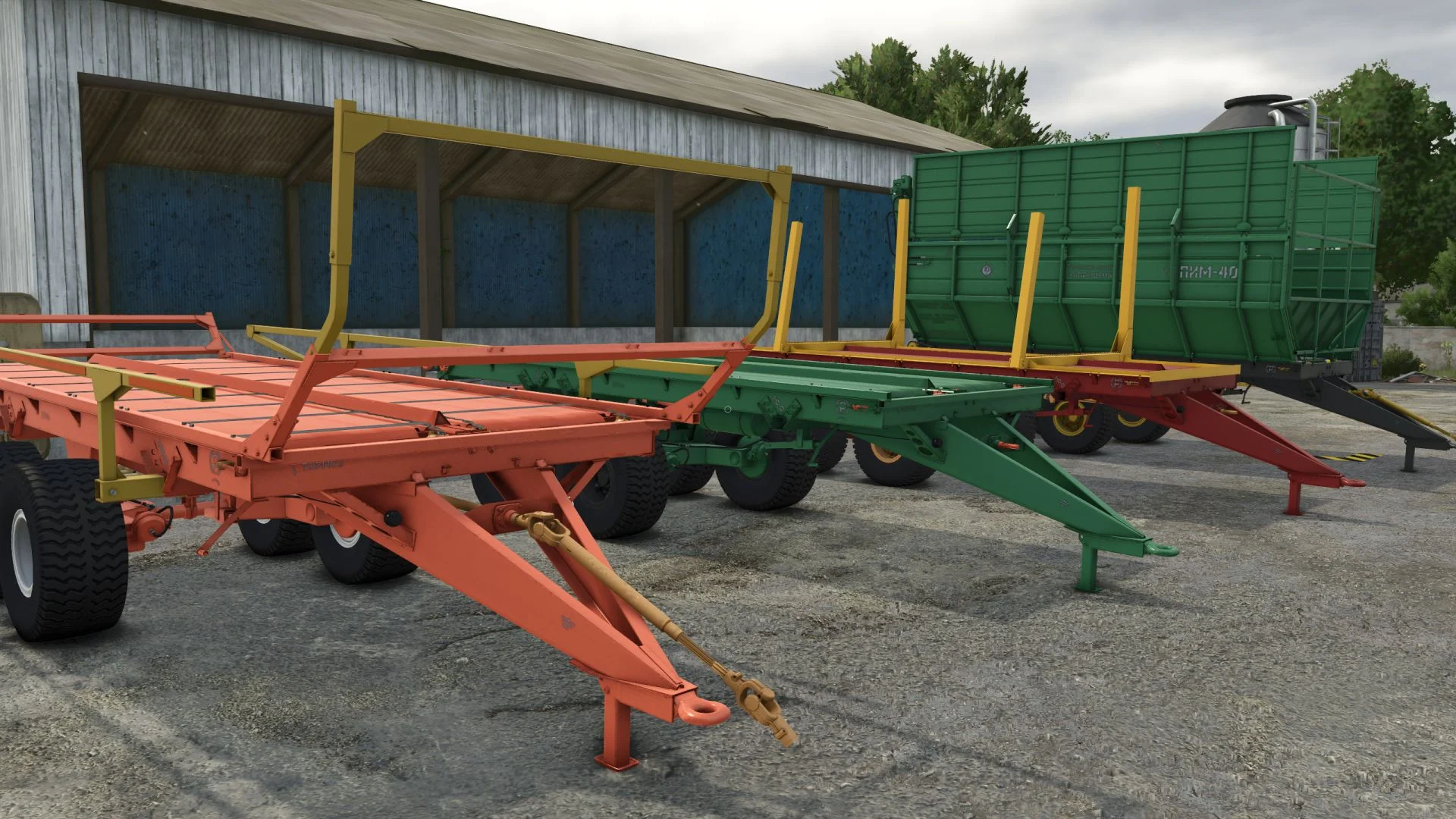 FS25 PIM-40 V1.0 Trailers Mod FS25 Mod Free Download