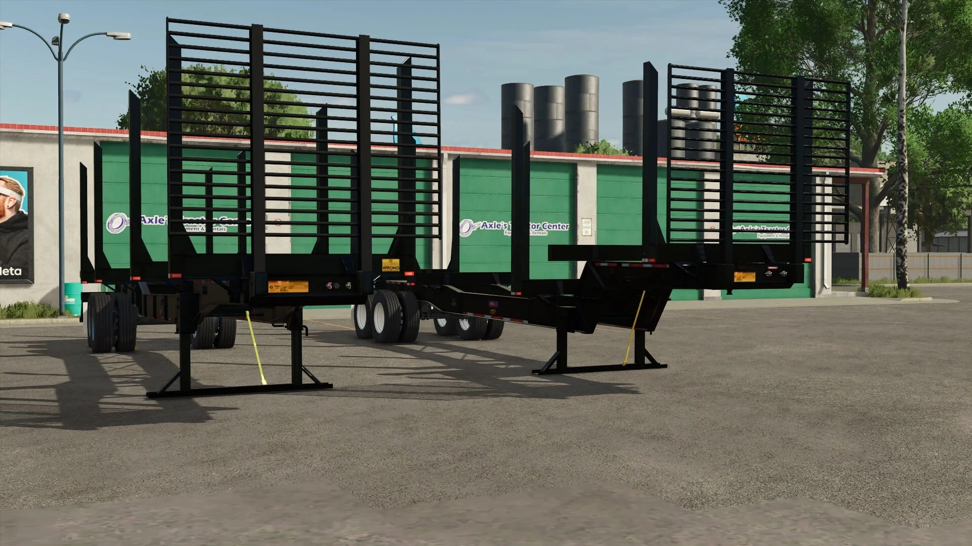 FS25 Pitts Log Trailer Pack v1.0 Trailers Mod FS25 Mod Free Download