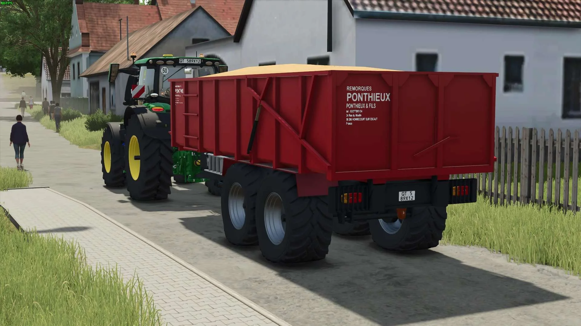 FS25 Ponthieux Trailer Pack v1.0 Trailers Mod FS25 Mod Free Download