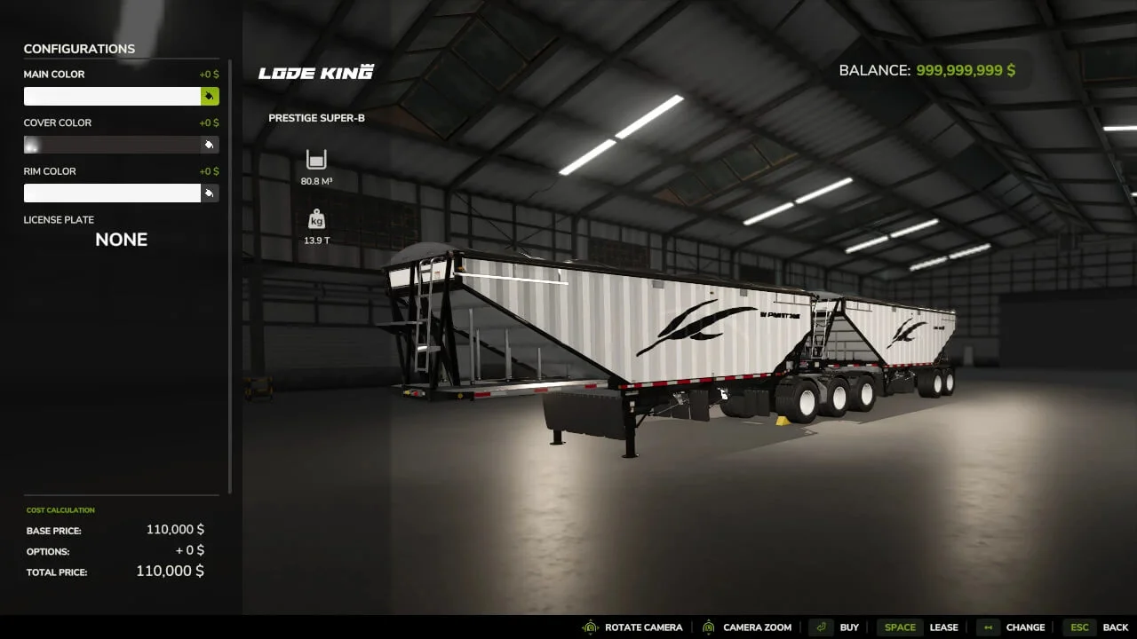 FS25 Prestige Super Pull Trailers v1.0 FS25 Mod Free Download