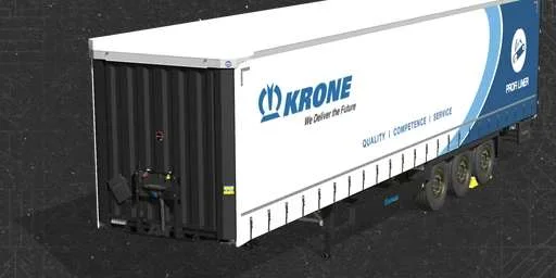 FS25 ProfiLiner with steering axles v1.0 Trailers Mod FS25 Mod Free Download