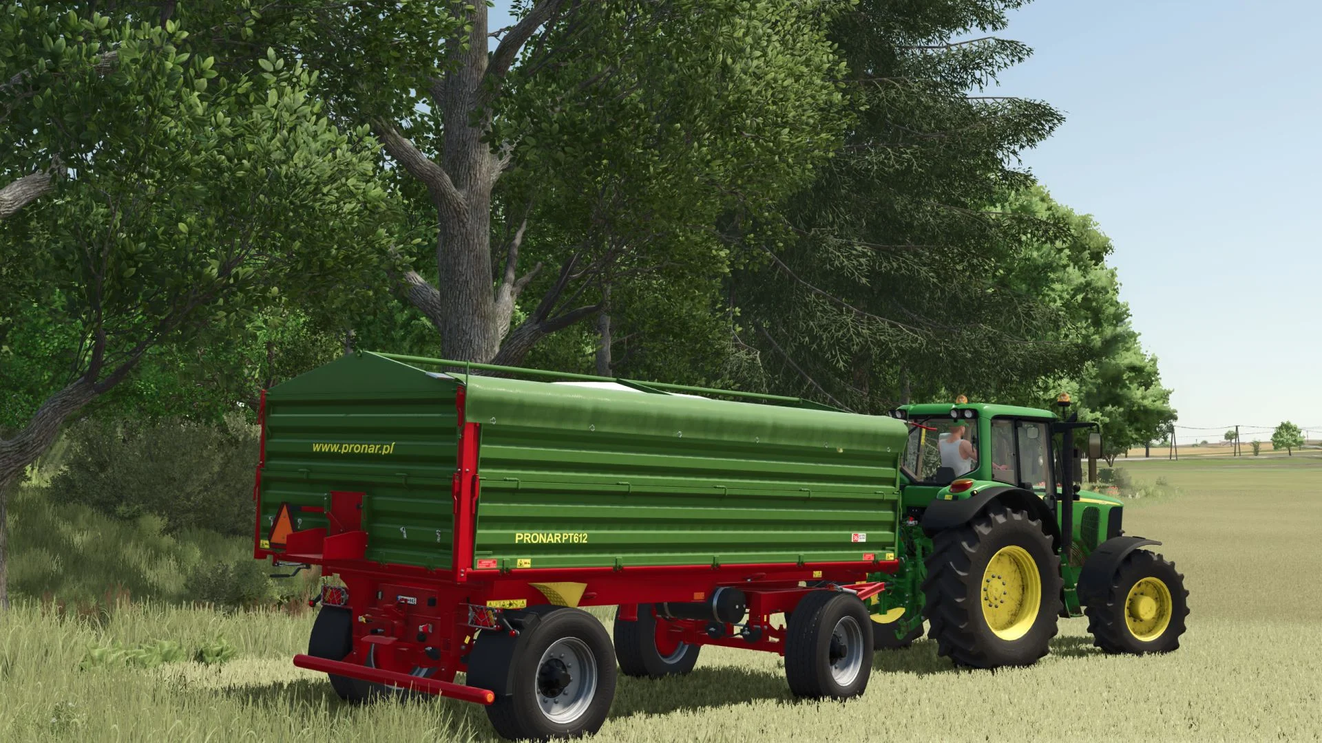 FS25 Pronar PT612 V1.0.0.1 Trailers Mod FS25 Mod Free Download