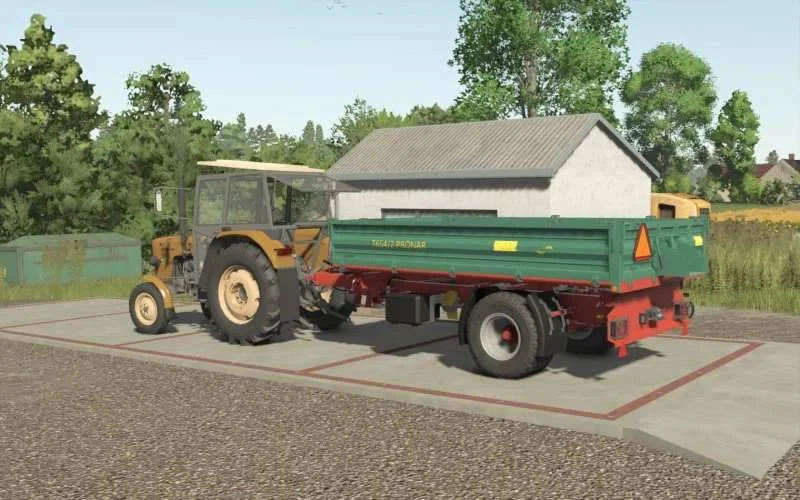 FS25 Pronar654/2 v1.0 Trailers Mod FS25 Mod Free Download